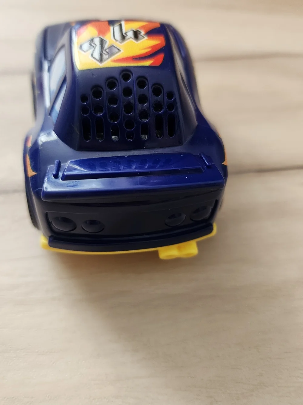 VTech Go! Go! Smart Wheels Revved Up Race Car Blue #24 Lights & Sounds Toy